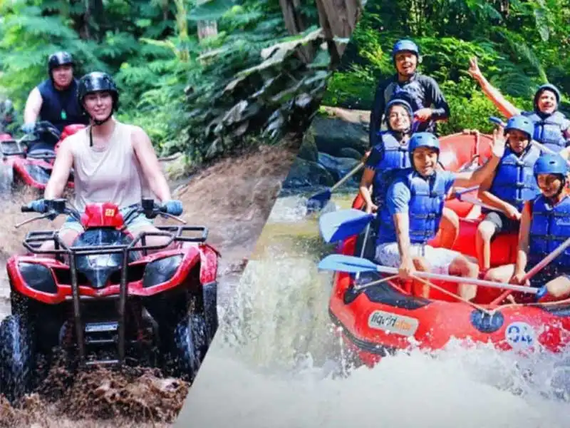 atv with rafting