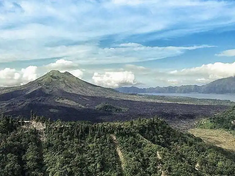 kintamani volcano view